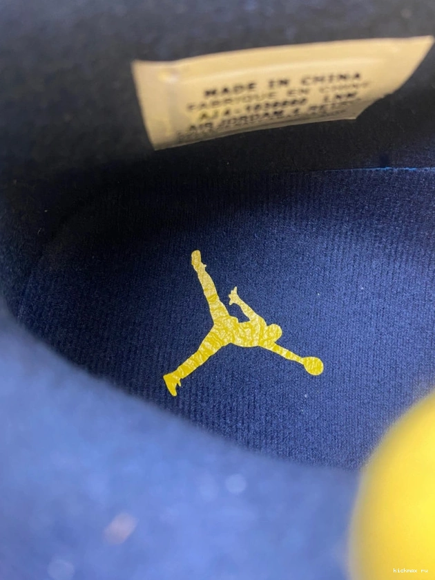 Cheap MAX Air Retro (PE) 4 Jordan Michigan AJ4-1036660 0717